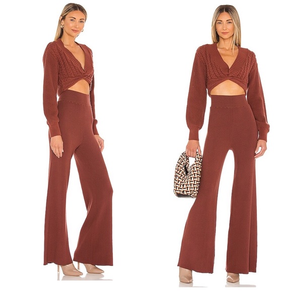 New FREE PEOPLE sweater set: sweater and pants 393J - Picture 3 of 10